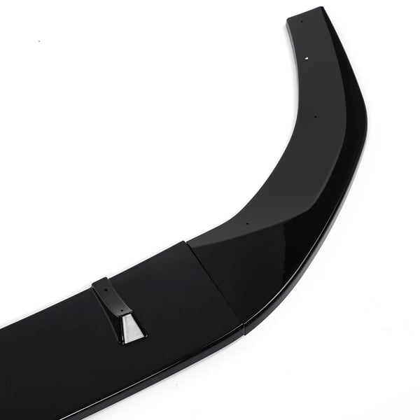 Golf 8 MK8 - Frontsplitter Spoiler Læbe Diffusor - Til forreste kofanger - Passer GTI/GTD/GTE/R-Line 2020–2023 - Sort