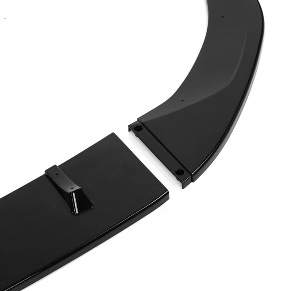 Golf 8 MK8 - Frontsplitter Spoiler Læbe Diffusor - Til forreste kofanger - Passer GTI/GTD/GTE/R-Line 2020–2023 - Sort