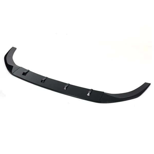Golf 8 MK8 - Frontsplitter Spoiler Læbe Diffusor - Til forreste kofanger - Passer GTI/GTD/GTE/R-Line 2020–2023 - Sort
