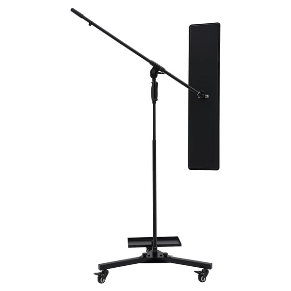 LED PDR-lampe - Reflektor/lysplade til lakfri bulereparation - 10 W - 360° roterbar justerbar holder i jern - Sort