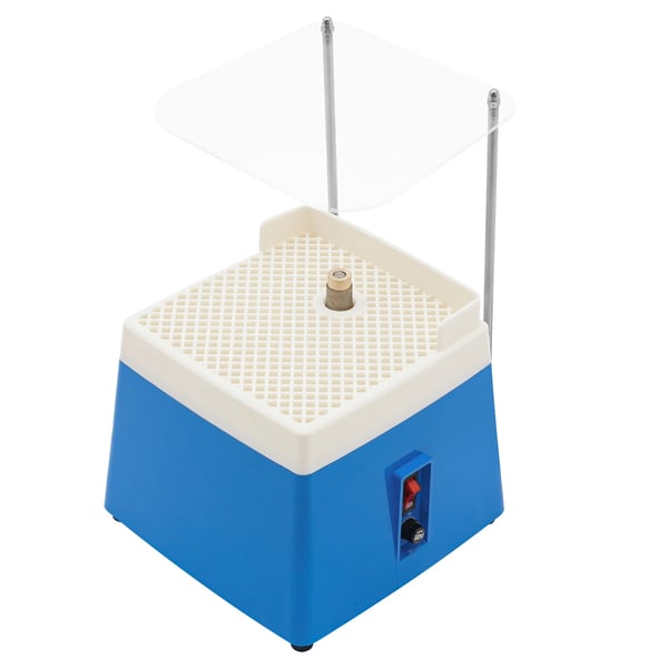 Glas- og keramikslibemaskine - Bordmodel - 65 W - 4200 RPM - 1,59 cm slibehjul - CE-godkendt - Blå