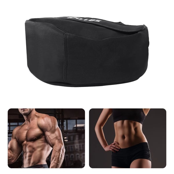 Træningssæk - Sandbag vægtpose - Justerbar vægt 30–45 kg - Slidstærk polyester - 40×40×20 cm - Uden sand - Sort