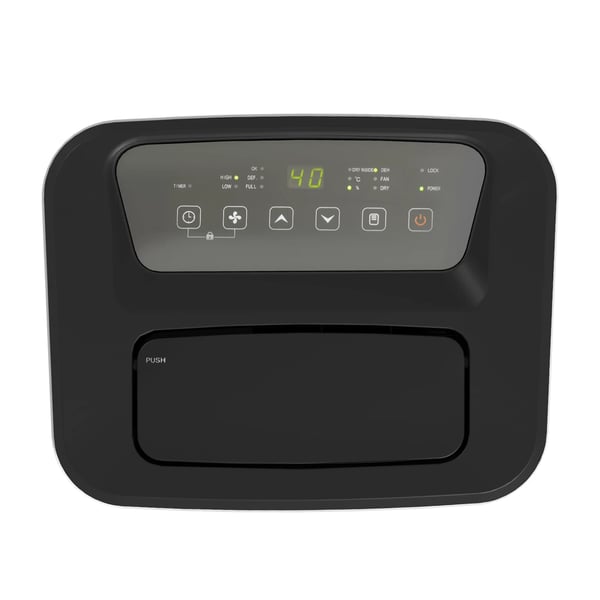 Luftavfuktare - Kompressoravfuktare - 20 l/dygn - Vattentank 6 l - 31–40 m² - Luftflöde 190 m³/h - 5–35 °C - 220 V EU-plugg - Vit