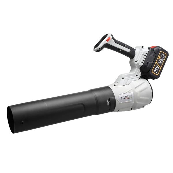 Akkukäyttöinen lehtipuhallin - Puutarhapuhallin - 21V - 400W - Säädettävä Teho - Kevyt - Kuparimoottori - Ilman Akkua - SET3