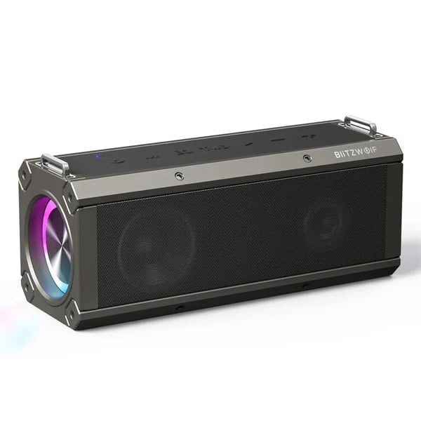 BW-WA3 Pro - Kannettava Bluetooth-kaiutin - 120 W - 16000 mAh - Bluetooth 5.0 aptX HD - Vedenpitävä - RGB-valaistus - Musta