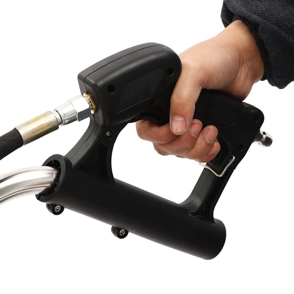 Vandkost til højtryksrenser - Undervogn-/fladerenser - 7 dyser - 5000 psi - 40 l/min - 0,95 cm kobling - 100 cm - Sølv