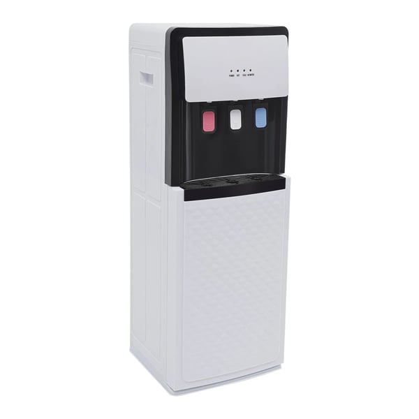 Vanddispenser & vandkøler - Bundpåfyldt - Varm, kold & stuetemperatur - 500 W opvarmning - 75 W køling - Hjem & kontor - Hvid