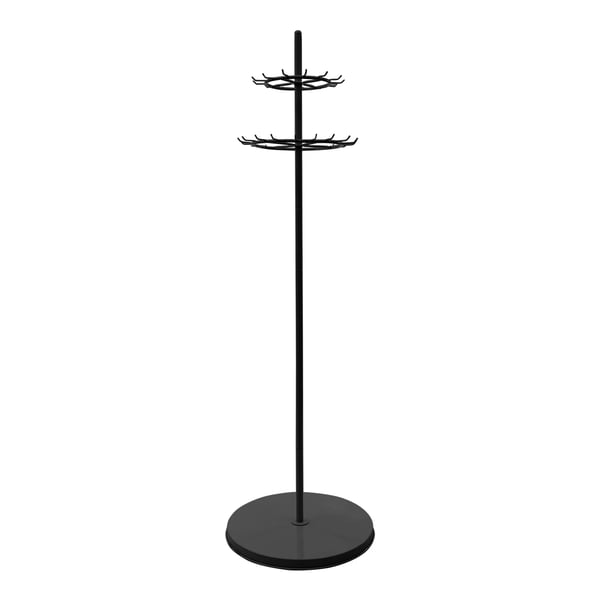 Frakke- og hattestativ - Gulvstående display - Højde 168 cm - Metal - Til tøjbutik - Opbevaring
