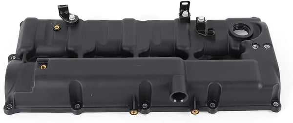 Ventildæksel - 2.5 CRDi D4CB - Passer 2006–2009 - OE 22410-4A400 22410-4A401 - 125 kW - Sort