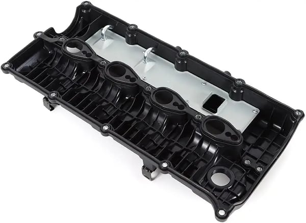 Ventildæksel - 2.5 CRDi D4CB - Passer 2006–2009 - OE 22410-4A400 22410-4A401 - 125 kW - Sort