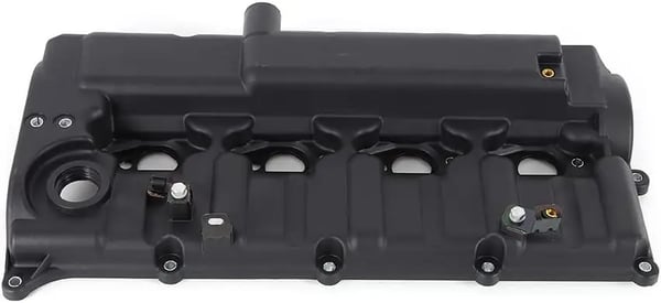 Ventildæksel - 2.5 CRDi D4CB - Passer 2006–2009 - OE 22410-4A400 22410-4A401 - 125 kW - Sort