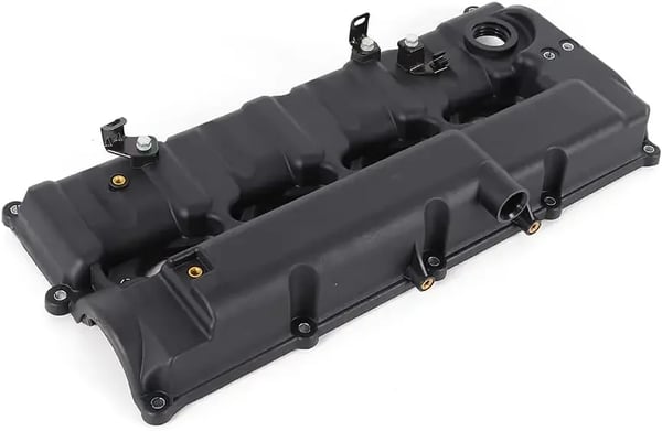 Ventildæksel - 2.5 CRDi D4CB - Passer 2006–2009 - OE 22410-4A400 22410-4A401 - 125 kW - Sort
