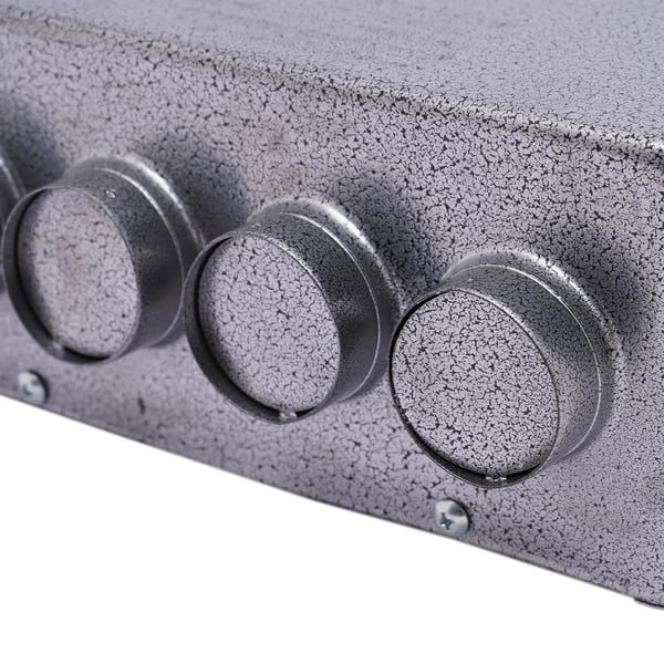 Universaali 12V Auton lämpöpuhallin & huurteenpoistin - Kannettava - Nopea lämmitys - Tuulilasin huurteenpoisto - Poisto 4 cm, imu 7 cm - Hopea