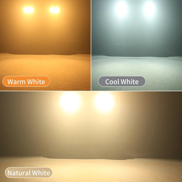LED COB PAR Scenelys - 4x100W 4-Øjet - Blinder/Wash Publiklys - DMX512 & RDM 6/12 Kanaler - 90–240V - Varm Hvid