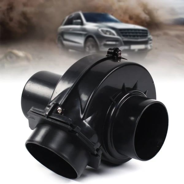 Sähköinen imupuhallin - X11 turbo/ahdin - 7,6 cm imuaukko - 1,05 kg kevyt - ABS-runko - Autoihin ja kuorma-autoihin - Ilman akkua - Hopea