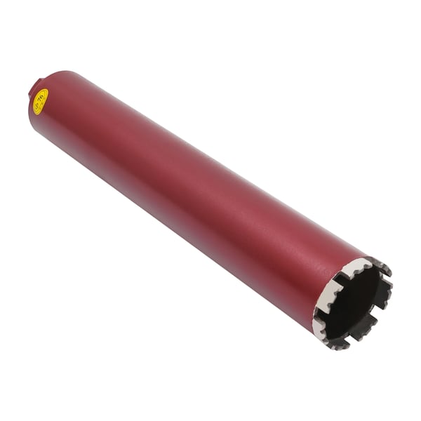 Diamant kerneborkrone - Kernebor - Ø 76 mm (7,6 cm) - Tør/Våd boring - Beton og murværk - Håndholdt - Sølv