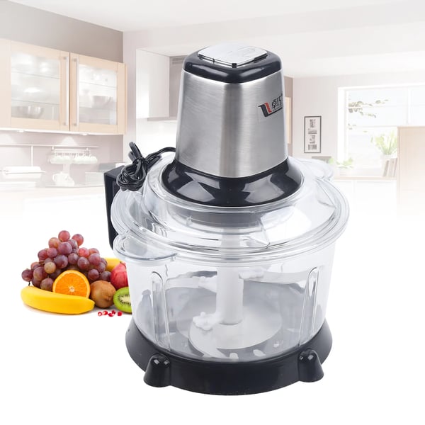 Elektrisk Minihakker - Grinder - Grøntsags- & Løghakker, Kødhakker, Multihakker - PET-skål - Transparent
