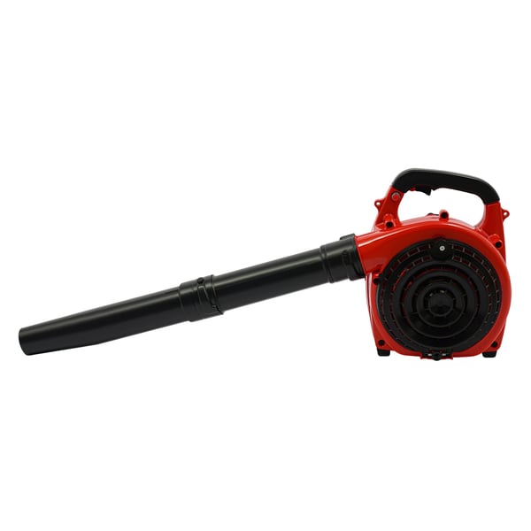 Løvblæser & Løvsuger - Håndholdt Benzindrevet - 2-takt - 25,4 cm³ - Mulchfunktion - Sort/Rød