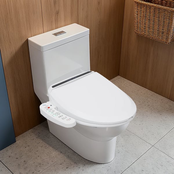 Sähköinen bidee-WC-istuin - Älykäs 220V 1350W - Suuttimella - Valkoinen