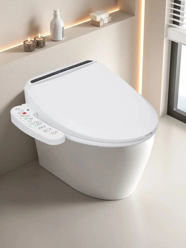 Sähköinen bidee-WC-istuin - Älykäs 220V 1350W - Suuttimella - Valkoinen