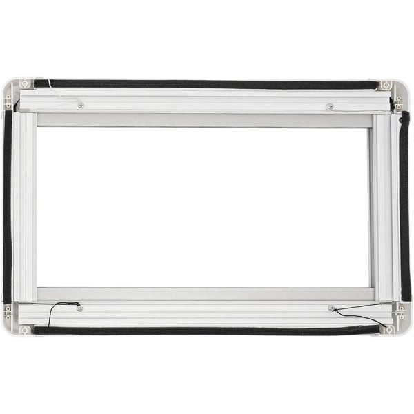 Autocamper/Campingvogn Vindue - Udslagsvindue - Med Insektnet - Til Camper/RV - 53,8 x 33,8 cm - Sort