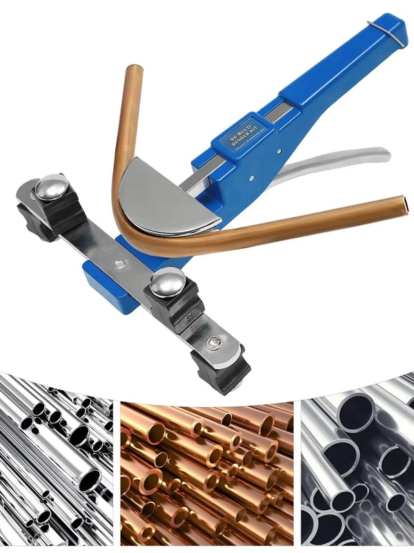 Rørbukningssæt - CT-999F - Manuel - Til kobber- og aluminiumsrør - Aluminiumslegering - Blå