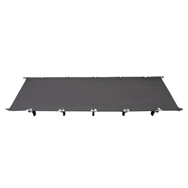 Campingseng - Sammenklappelig feltseng - Aluminiumramme - Nem montering - 150 kg bæreevne - Kompositstof - Bærbar