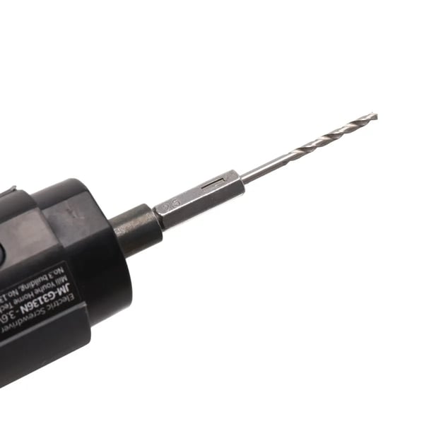 Sähköinen tarkkuusruuvimeisseli - JM-G3136N - 3,6 V ladattava Li-ion - 4 Nm vääntömomentti - Magneettikärki - LED-valaistus - Musta