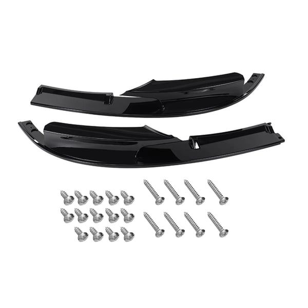 Forreste kofangerlæbe spoiler - 3-serie F30 F31 M Sport 2012–2018 - Splitter - Hagespoiler/diffuser beskytter - Bodykit - Sort