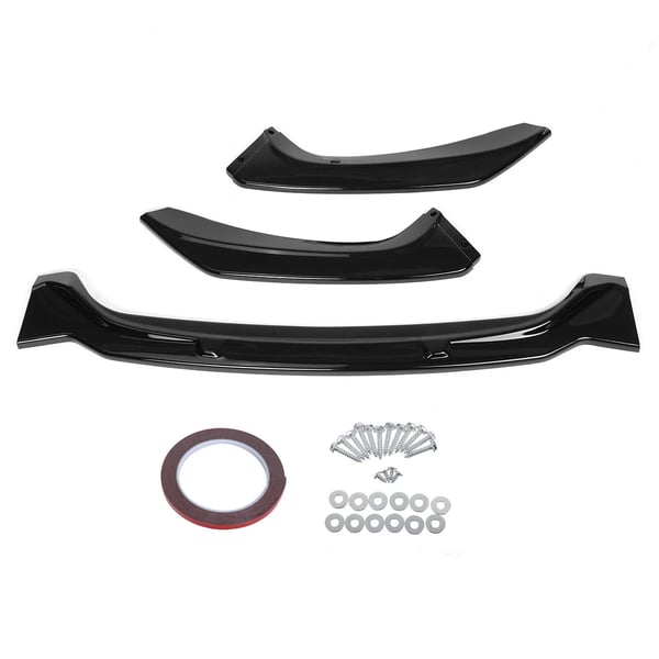 Frontspoiler kofangerlæbe - Splitter/diffusor - Passer F20/F21 2015–2019 118i 120i M135i M140i - Stødfangerbeskytter - Sort