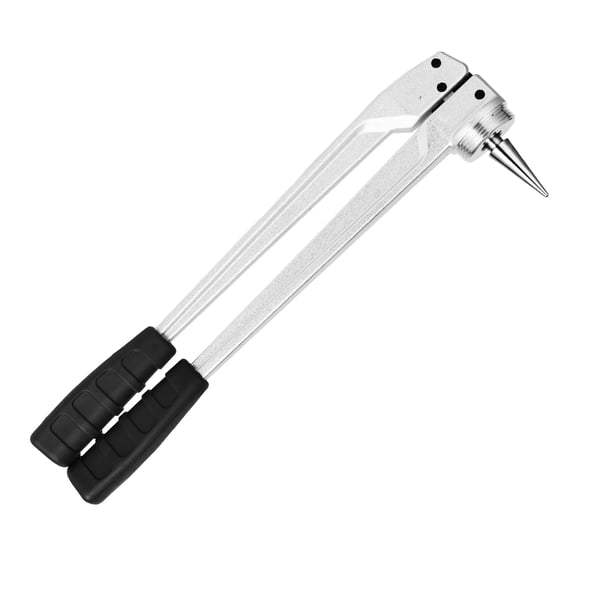 Hydraulisk skydemuffe presstang - Sæt 16–32 mm - Med rørexpander og rørskærer - Til udvidelse og krympning - Sort