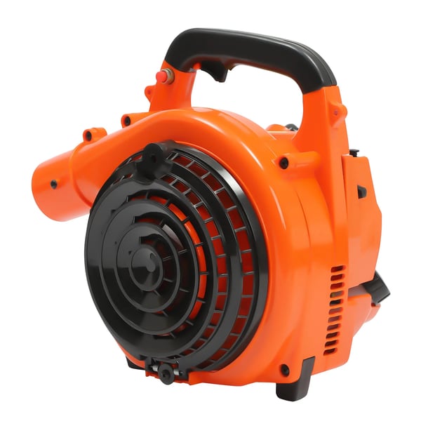 Benzindrevet løvblæser & løvsuger - Håndholdt - Motor 2‑takts 25,4 cm³ - Effekt 0,75 kW - Tank 1,2 l - Vægt 6,5 kg - Blæse- og sugefunktion