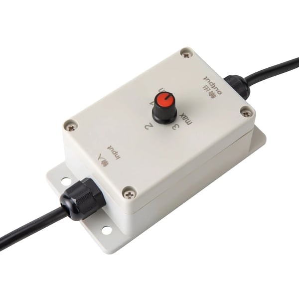 Elektrisk vibrationsmotor - HY-0.1 - 30 W 220 V AC - 3000 RPM - Hastighedsregulator - Betonvibrator - Aluminiumlegering - Orange
