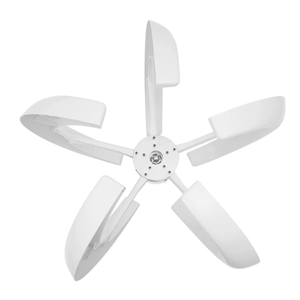 Vindgenerator - 600W 24V - 5 blade - Elektromagnetisk styring - Automatisk vindvinkel - Nylonfiberblade - Til vind-sol hybridsystemer