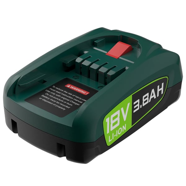 Vara‑akku - 18 V Li‑ion PBA - 3800 mAh - Puutarhatyökaluille - Pelkkä Akku (1 kpl) - Violetti