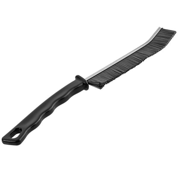 Rengöringsborste för spår och springor - Handborste - Handhållen - Längd 23 cm - Plast - Storlek M - Miljövänlig - Svart