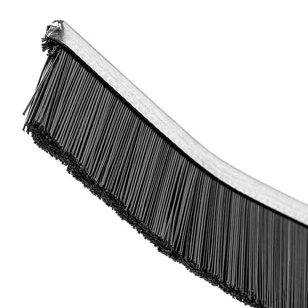 Rengöringsborste för spår och springor - Handborste - Handhållen - Längd 23 cm - Plast - Storlek M - Miljövänlig - Svart