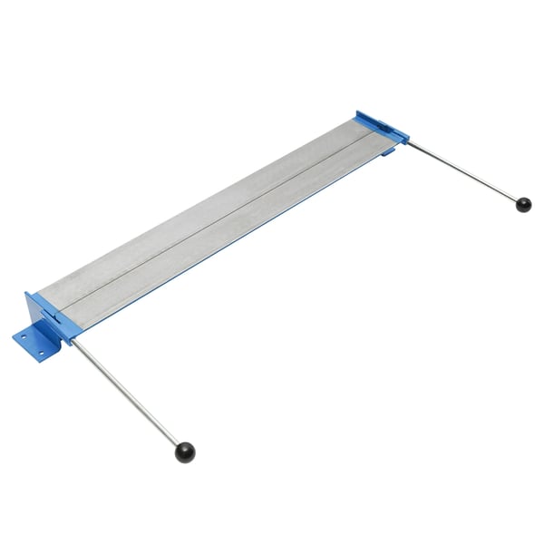 Plåtbockningsmaskin - Kantpress - Manuell - Max bockbredd 91,4 cm - Bockvinkel 0–90° - 45# stål - För mässing/kopparplåt - Blå