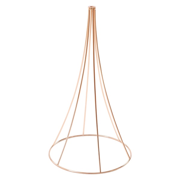 Blomsterstand - Trumpetvase sæt - 10-pak - 80 cm høj - Åbning Ø22 cm - Jern - Til bord og bryllupsdekoration