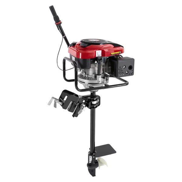 Perämoottori Veneen moottori - 4-tahti 8 hv - 196 cm³ - Ilmajäähdytys - TCI-sytytys - Käsikäynnistys vetonarulla - 1,5 l tankki