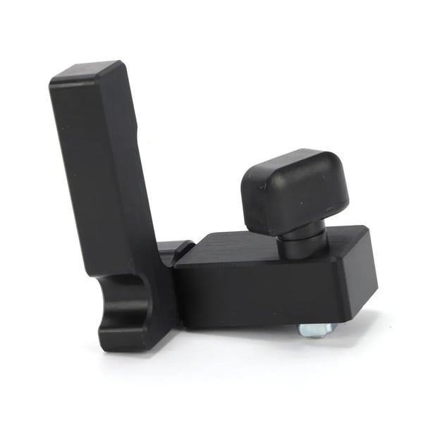 Præcisions-geringsanslag - Miter Gauge - Justerbare Vinkler - Flip-stop i To Positioner - Ergonomisk Håndtag - Præcise Snit i Træ