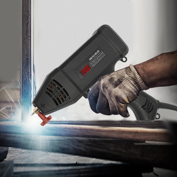 Håndholdt buesvejser - Digital ARC svejsemaskine - 3000 W - 220 V - CE-mærket - Bærbar - Sort