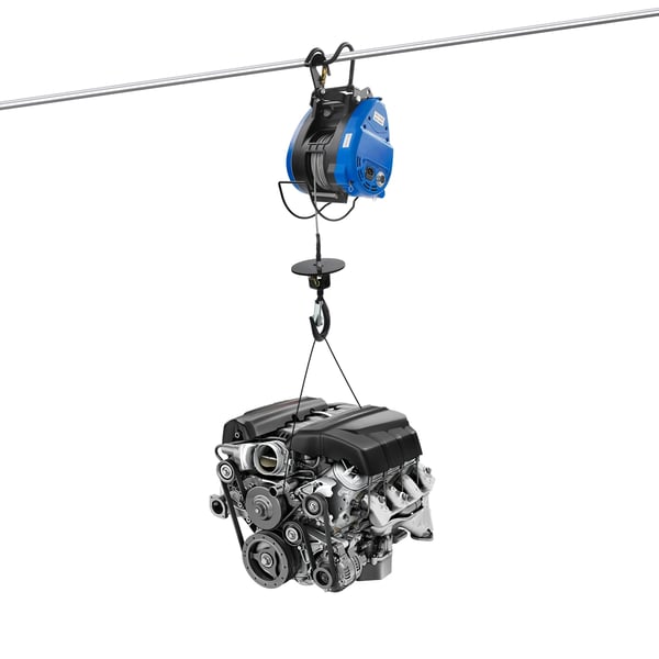 Elhejs - Elspil - 1500 W - 220 V/50 Hz - Trådløs fjernbetjening + kabelstyring - Rækkevidde op til 100 m - EU-stik - Kobbermotor