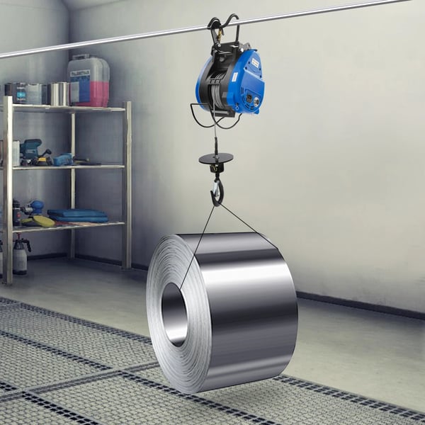 Elhejs - Elspil - 1500 W - 220 V/50 Hz - Trådløs fjernbetjening + kabelstyring - Rækkevidde op til 100 m - EU-stik - Kobbermotor