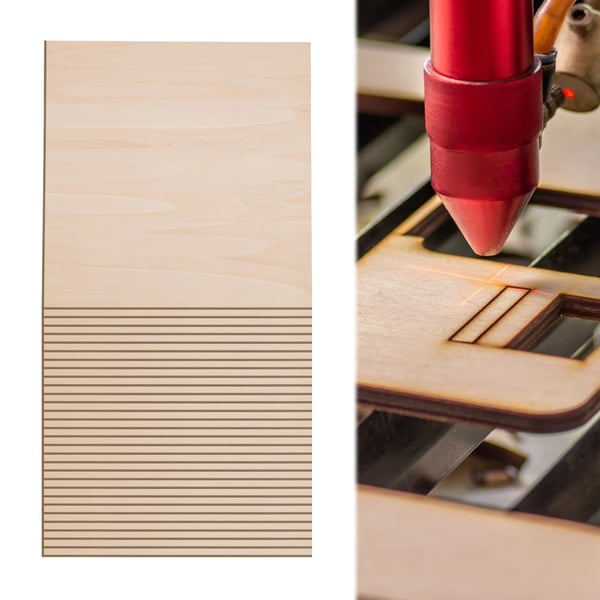 Lindetræsplader (Basswood) - Ubehandlet træ - 30‑pak - 40×40 cm - 3 mm - Kvadratiske - Lys åretegning - God farveoptagelse - Lysegul