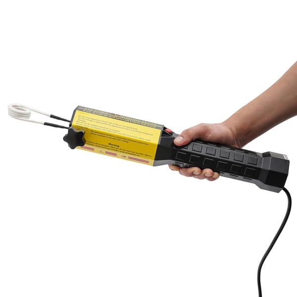 Magnetisk induktionsvarmer - Portabel bolt- & møtrikløsner sæt - 1000W - 220V EU-stik - Flamfri - Sort