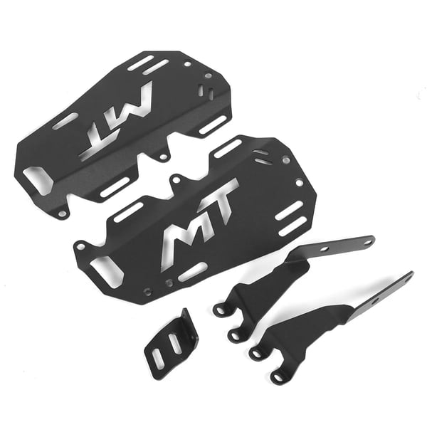 Motorcykel MOLLE ophængspanel - Sidebagageramme beslag - Aluminiumlegering - Bageste sideramme - Til 450MT 2024–2026