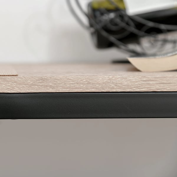 Barbordset - Högt barbord med 2 pallar - Platsbesparande - Industristil - Mått 89×45×87 cm - För kök & balkong - Natur och svart