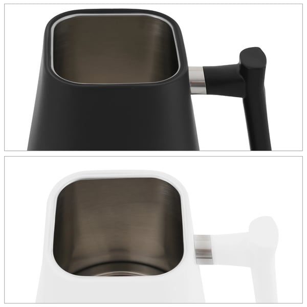 Gooseneck/Svanehals Elkedel 1 l - Elektrisk - Temperaturstyring - Hold Varm - Rustfrit Stål - Til Kaffe & Te - Sort