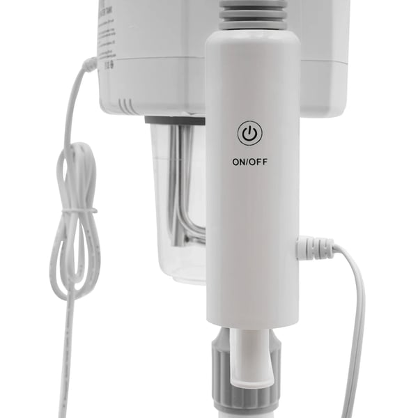 Ansigtsdamper - 2-i-1 med 5x LED-luplampe - 800 W - Varm damp - EU-stik - Til salon & hjem - Ansigtsrens